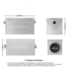 {{Product title}} - Séparateur de Graisse pour Restaurant Sous Plonge - Cuisine Pro - {{Shop name}}