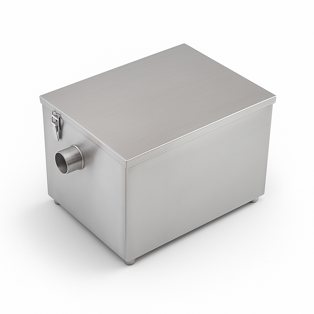 Bac à graisse inox 120 L – Pour 140 à 220 couverts
