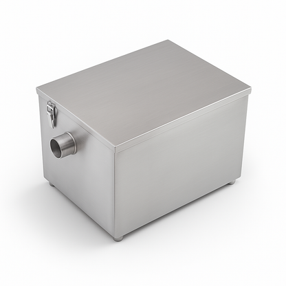 Bac à graisse inox 120 L – Pour 140 à 220 couverts