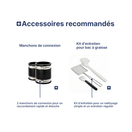 bac à graisse - Accessoires recommandés