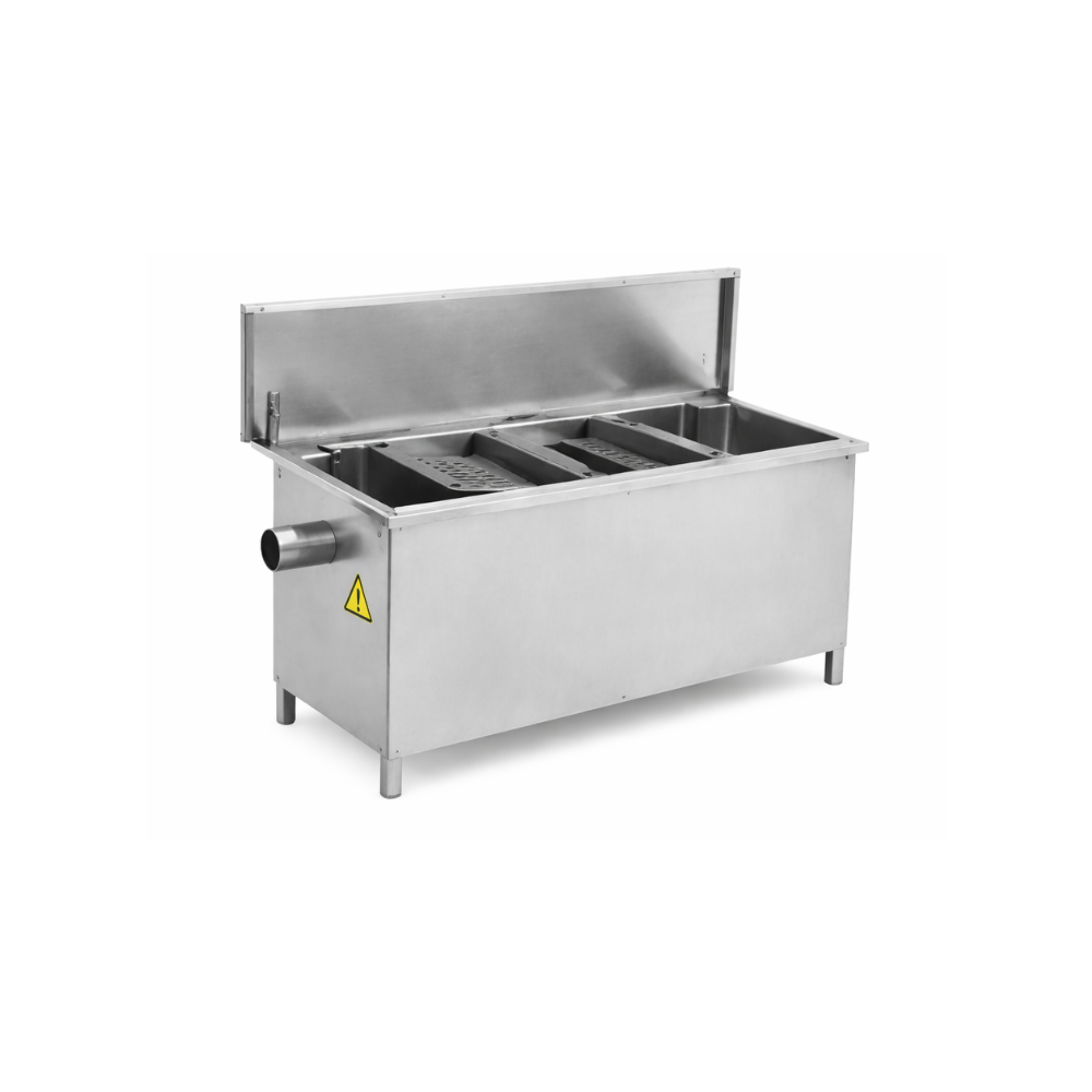 Bac à graisse inox sur mesure adapté à votre cuisine professionnelle